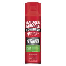 Знищувач-піна Nature's Miracle «Advanced Stain and Odor Eliminator» для видалення плям і запахів від собак з посиленою формулою 518 мл