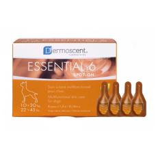 Капли для собак Dermoscent Essential-6 spot-on 10-20 кг, 1,2 мл - 4 пипетки