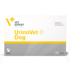 Харчова добавка VetExpert UrinoVet Dog для підтримки функцій сечової системи у собак 30 капсул